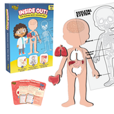 🧠 Inside Out! Human Body Learning Puzzle Set