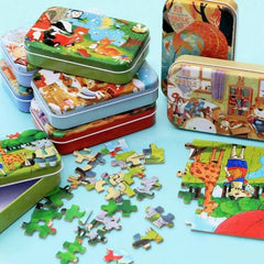 60 Piece Tin Puzzle