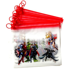Stylish transparent zip lock pouch