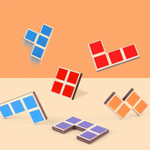 Wooden tertis- random Design