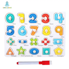 Random design - 2IN1 Puzzle Sketch board & peg board
