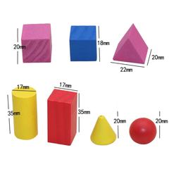 Mini Wooden building blocks for children