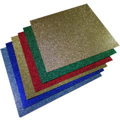 Gliter papers set of 10