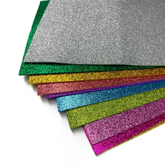 Gliter papers set of 10