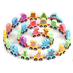 Cartoon Alphabetic Car