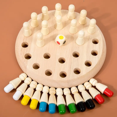 Wooden Memory Chess