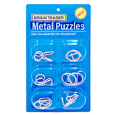 Interlocking Metal 3D Puzzle (6set)