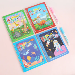 Magic Water Colouring Book(Random Design)