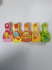 Wooden Bowling game  🎳