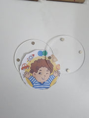 Acrylic Fridge Magents Photo Frames (7shapes)