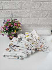 Crinkled Swaddle For Babies Extra Large 92×98cm