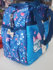 Cute Kitty Lunch Bag 🐱💙