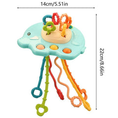 String Toy for Babies Teething Strings Sensory Montessori Toys