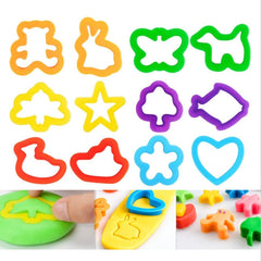 Clay Dough Mould (Set of 12)