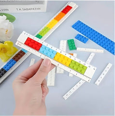 Ruler with Buildable Blocks