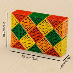 Geometric Magic Snake Cube Twisty Puzzle