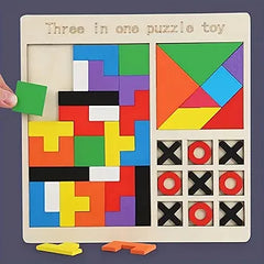 3 in 1 Puzzle Board