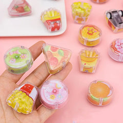 Miniature Food-Themed Pull Back Toy