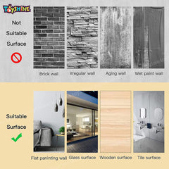 Colorful Animal Alphabet ABC Kids Wall Foam Stickers