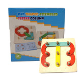 Bar Shaped Assembled Sleeve Column