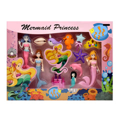 Erasers (Pack of 12) Mermaid Princess