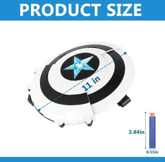 Shield Shooter with 6 Foam Darts