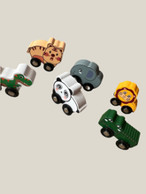 Pull Along Animal Vehicle (set of 6)