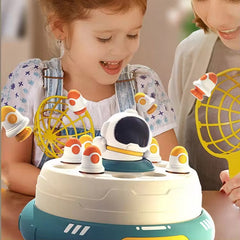 Bouncing astronaut