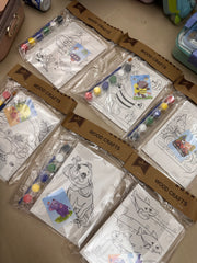 Wooden Canvas DIY Art set (13*18 cm)