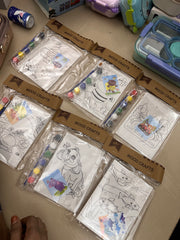 Wooden Canvas DIY Art set (13*18 cm)