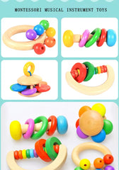 Wooden Rattles for Kids (each)