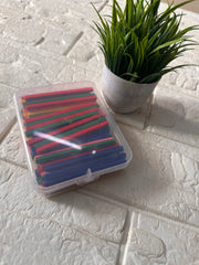 Wooden square sticks (set of 100)