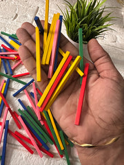 Wooden square sticks (set of 100)