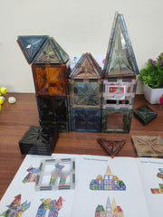 Palano 100PCS Magnetic Building Tiles, Magnetic Tiles, Magnets Blocks