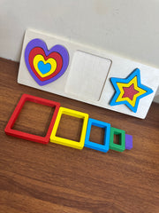 3D Shape Layer Puzzle