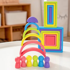 rainbow Blocks  Puzzle