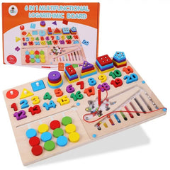 6 in 1 multifunctional log board