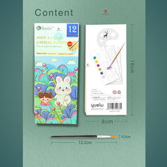 Water Coloring Books (12 Pages)