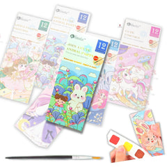 Water Coloring Books (12 Pages)