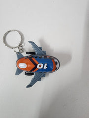 Pull back Airplane key chain