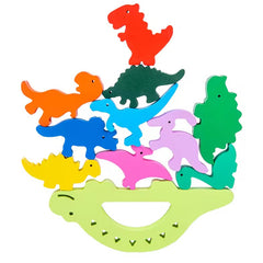 Wooden Stacking Dinosaur Toys