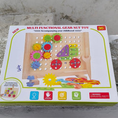Multifunctional Gear Nut Toy ( 4 in 1 Toy)