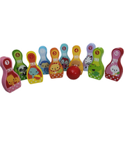 Wooden Bowling game  🎳