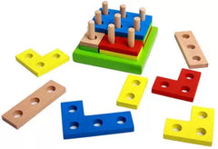 Assemble Geometry Assembly Building Stacking Blocks