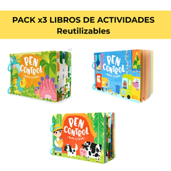 Pen Control Wipe-Clean Activity Book