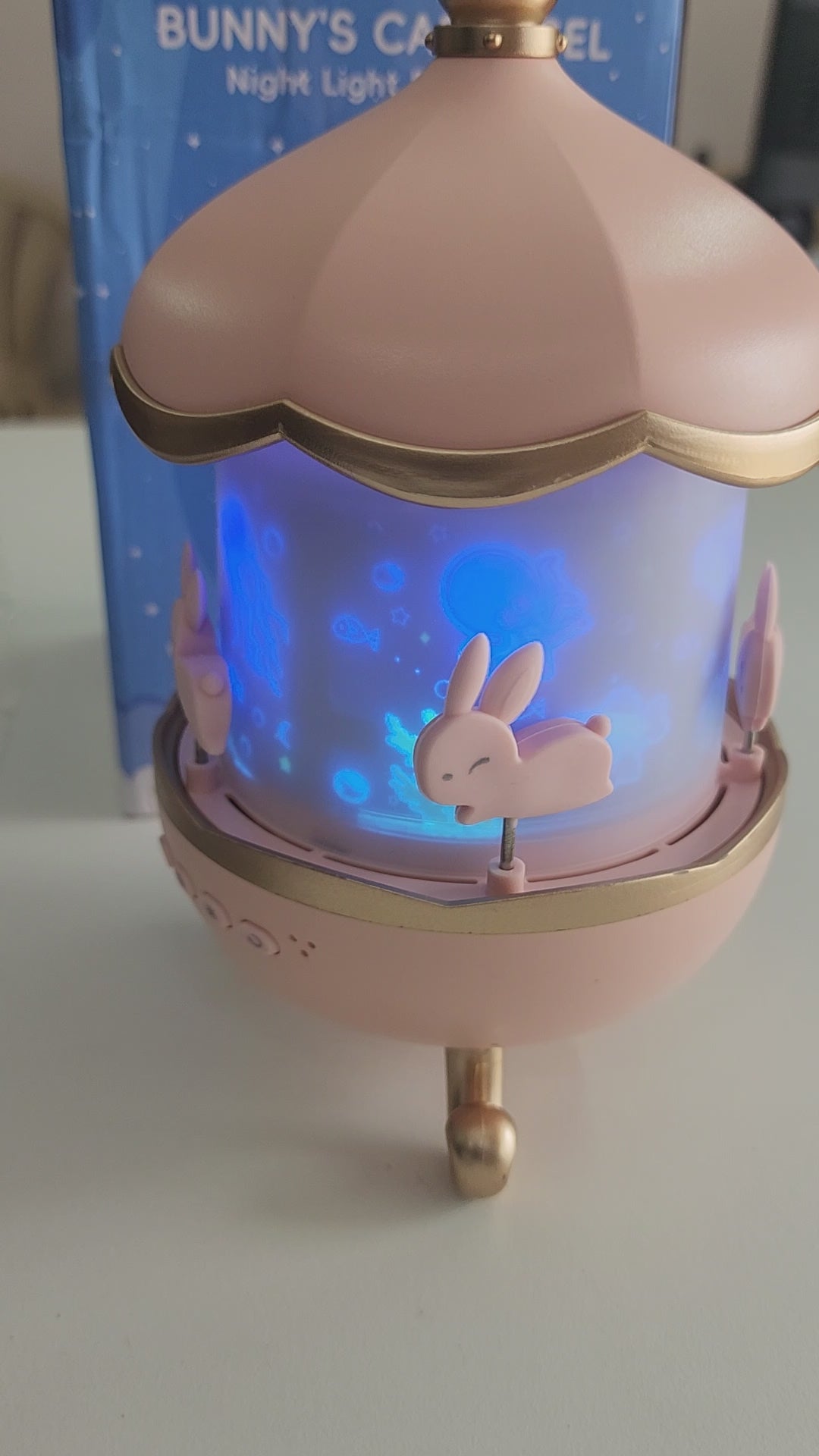 Bunny's Carousel Night Light Projector