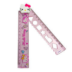 Foldable Plastic Ruler With Stencilsđ