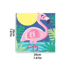 Wooden Art đ¨ canvas board 20Ă20 cm