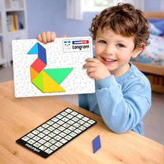 Magnetic Tangram Puzzle Game