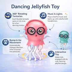 Twist Jelly Belly Musical Octopus Toy